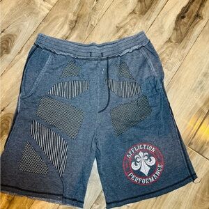 Affliction Dark Grey / Black Shorts